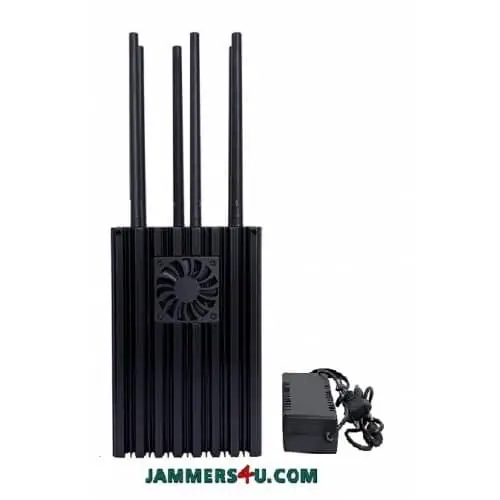 ANTI-DRONE 48W RC FPV 2.4GHZ 5.8GHZ GPS L1 L2 JAMMER UP TO 600M